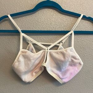 Strappy tie dye bralette- Size Large